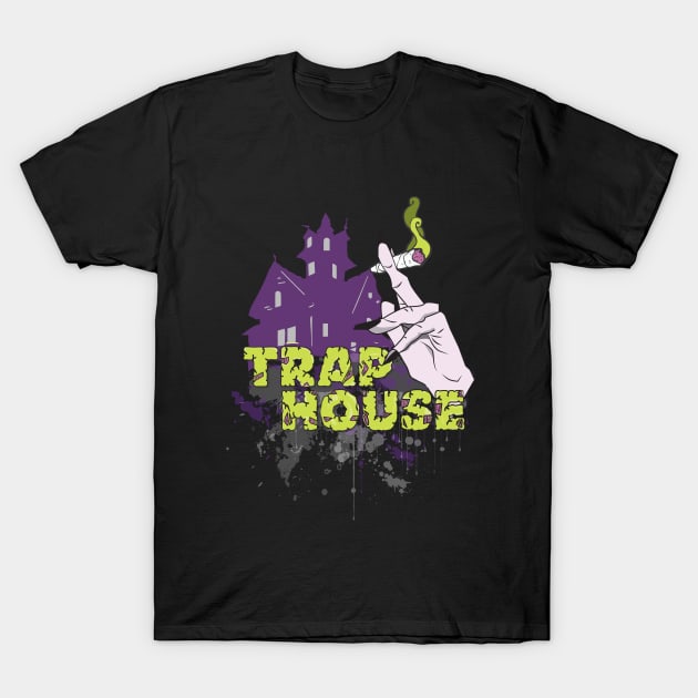 TrapHouse Zombie T-Shirt by shanin666